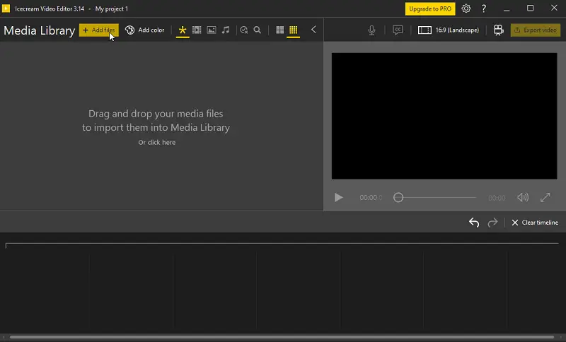Icecream Video Editor 1